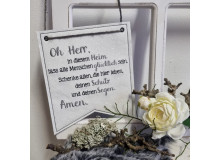 Stickdatei ITH - Wimpel Haussegen